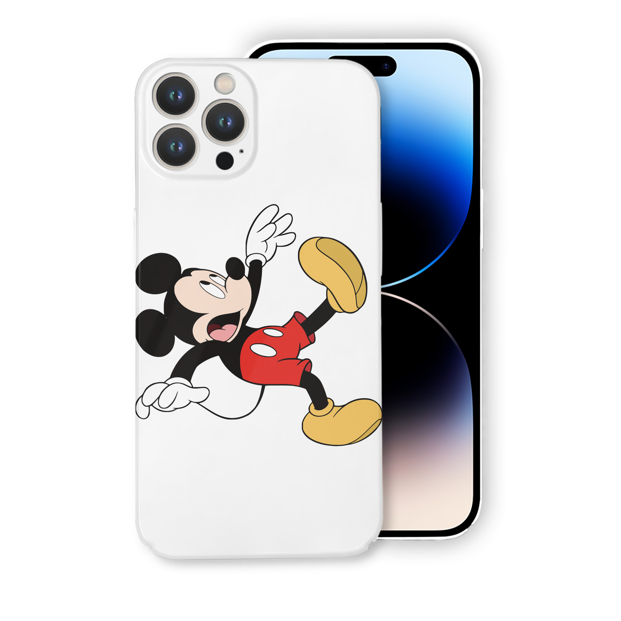 （画像用） ミッキーマウス Mickey Mouse 【iPhone 14シリーズ対応】ハードケース